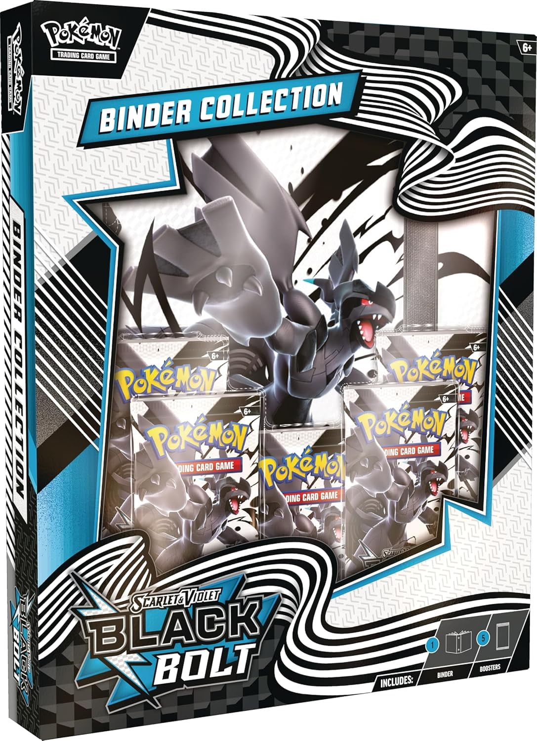 Pokemon TCG Scarlet & Violet 10.5 Black Bolt Binder Collection Box