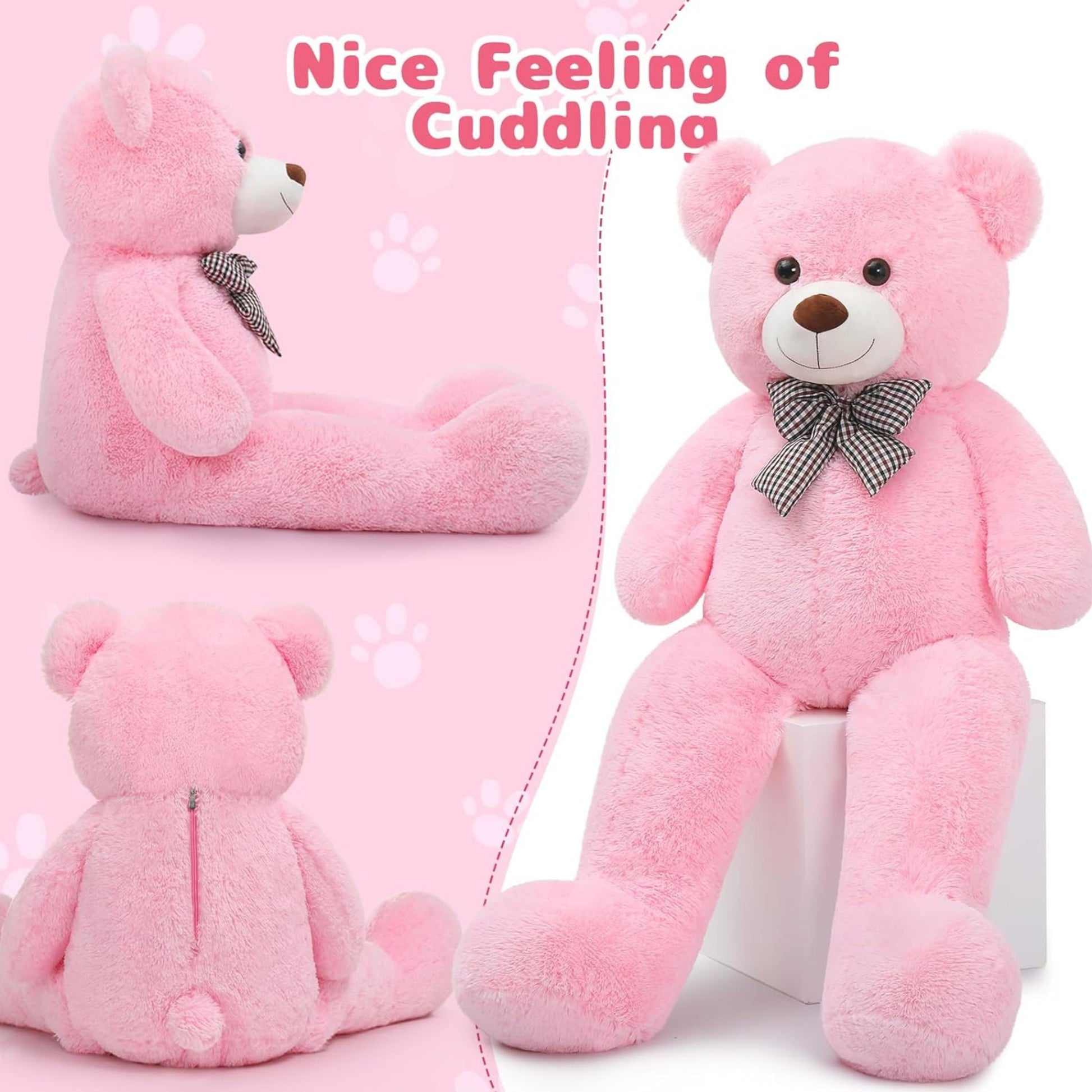 MaoGoLan Giant Teddy Bear 47" Giant Bear Stuffed Animals Plush Toy