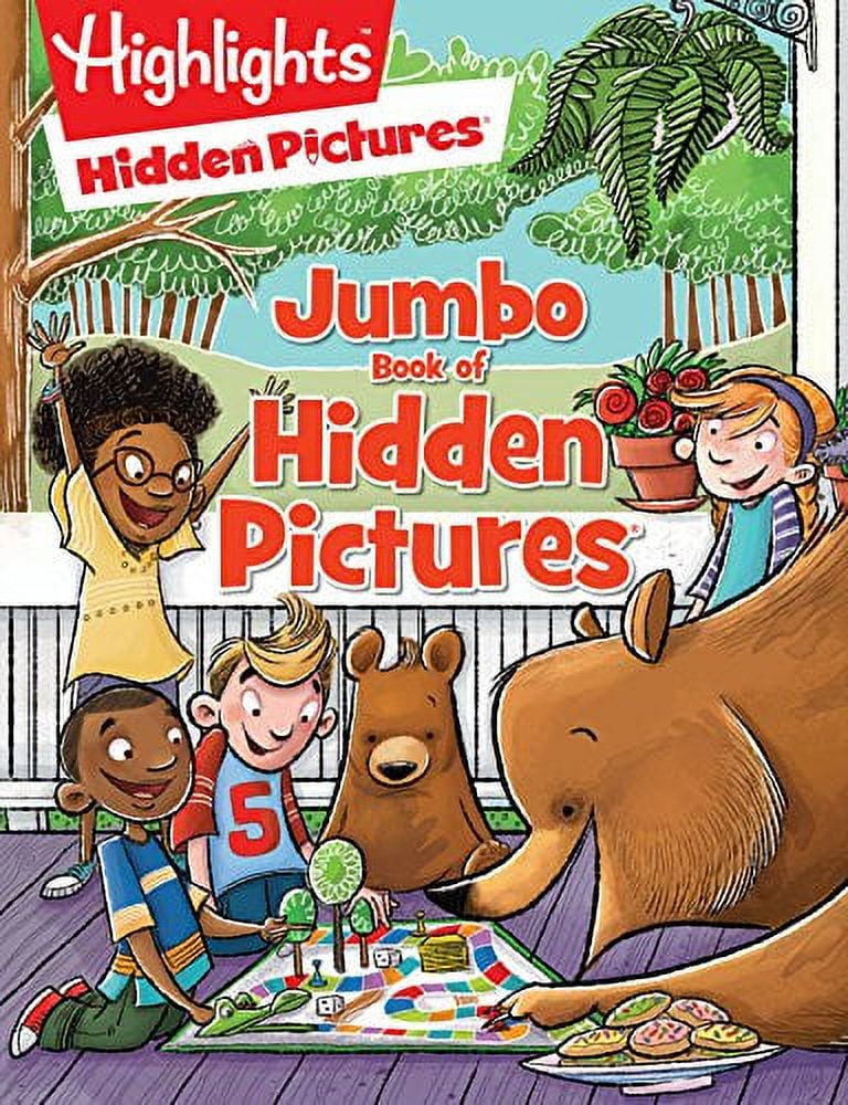 Jumbo Book of Hidden Pictures: Puzzle Activity Book for Kids Packed with More Than 200 Hidden Pictures and Funny Seek and Find Challenges for Ages 6 and Up (Paperback)