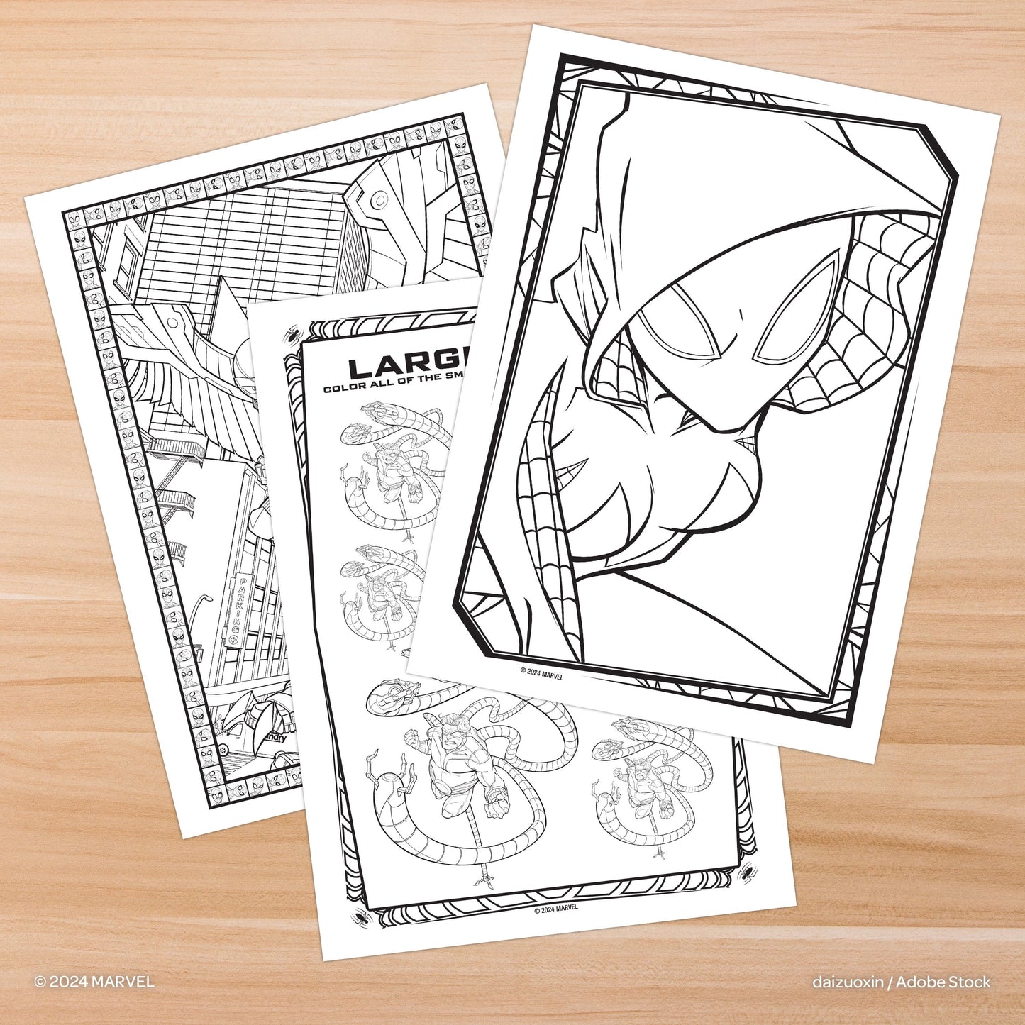 Marvel Spiderman 48 Page Coloring & Activity Book, by Bendon, paperback