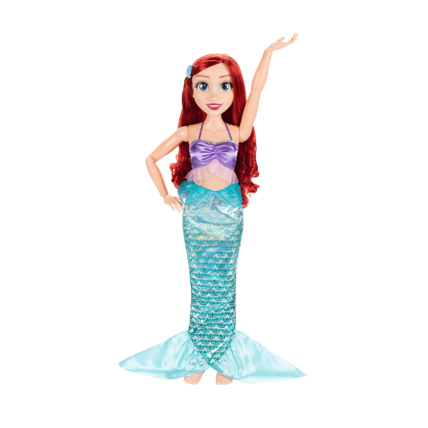 Disney Princess 32 inch Playdate Ariel Fashion Doll with Sharable Accessories