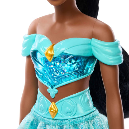 Disney Princess Jasmine 11 inch Fashion Doll with Black Hair, Brown Eyes & Tiara Accessory