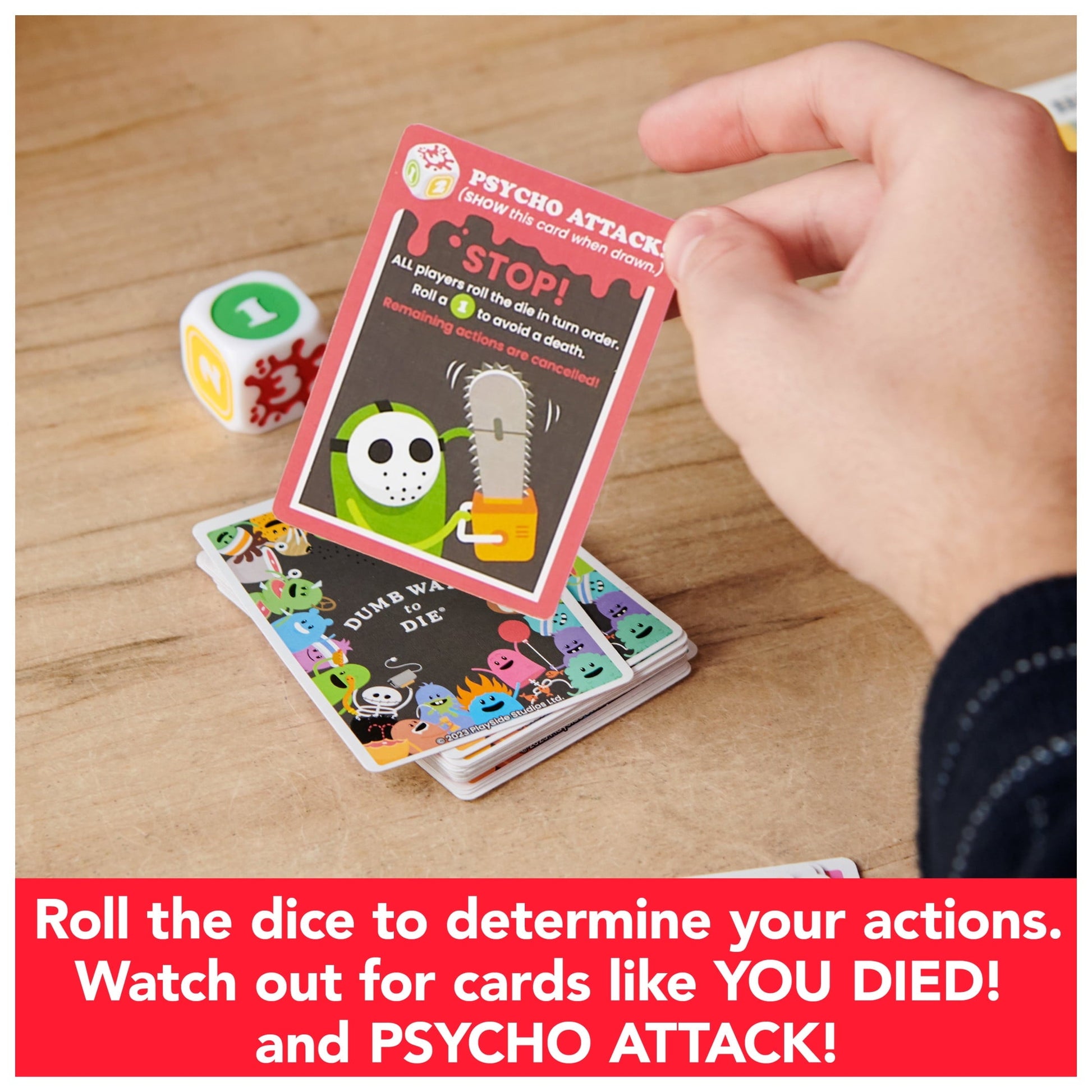 Dumb Ways to Die Card Game Based on the Viral Video for Ages 12+