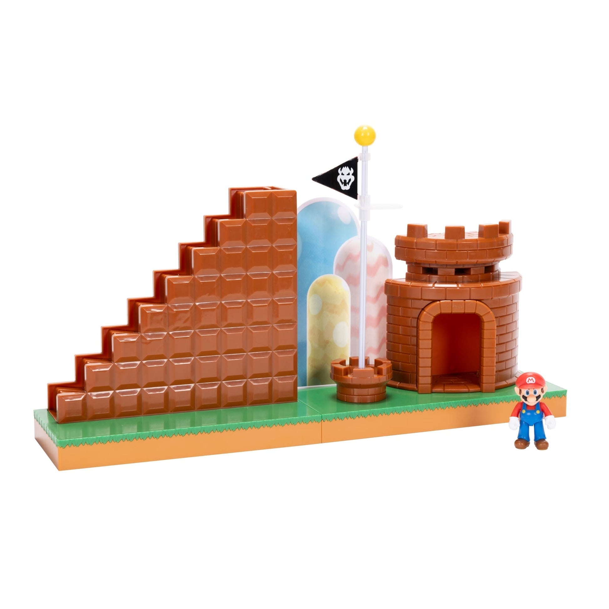 Nintendo Super Course Complete Playset Includes 2.5 inch Mario Action Figure
