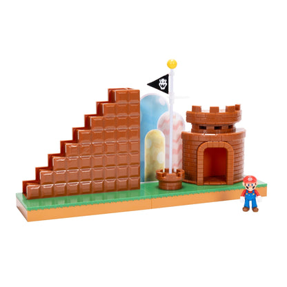 Nintendo Super Course Complete Playset Includes 2.5 inch Mario Action Figure