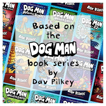 University Games | Dog Man Attack of The FLEAS Cooperative Board Game Based On The Popular Dog Man Book Series by DAV Pilkey for 2 to 6 Players Ages 6 and Up