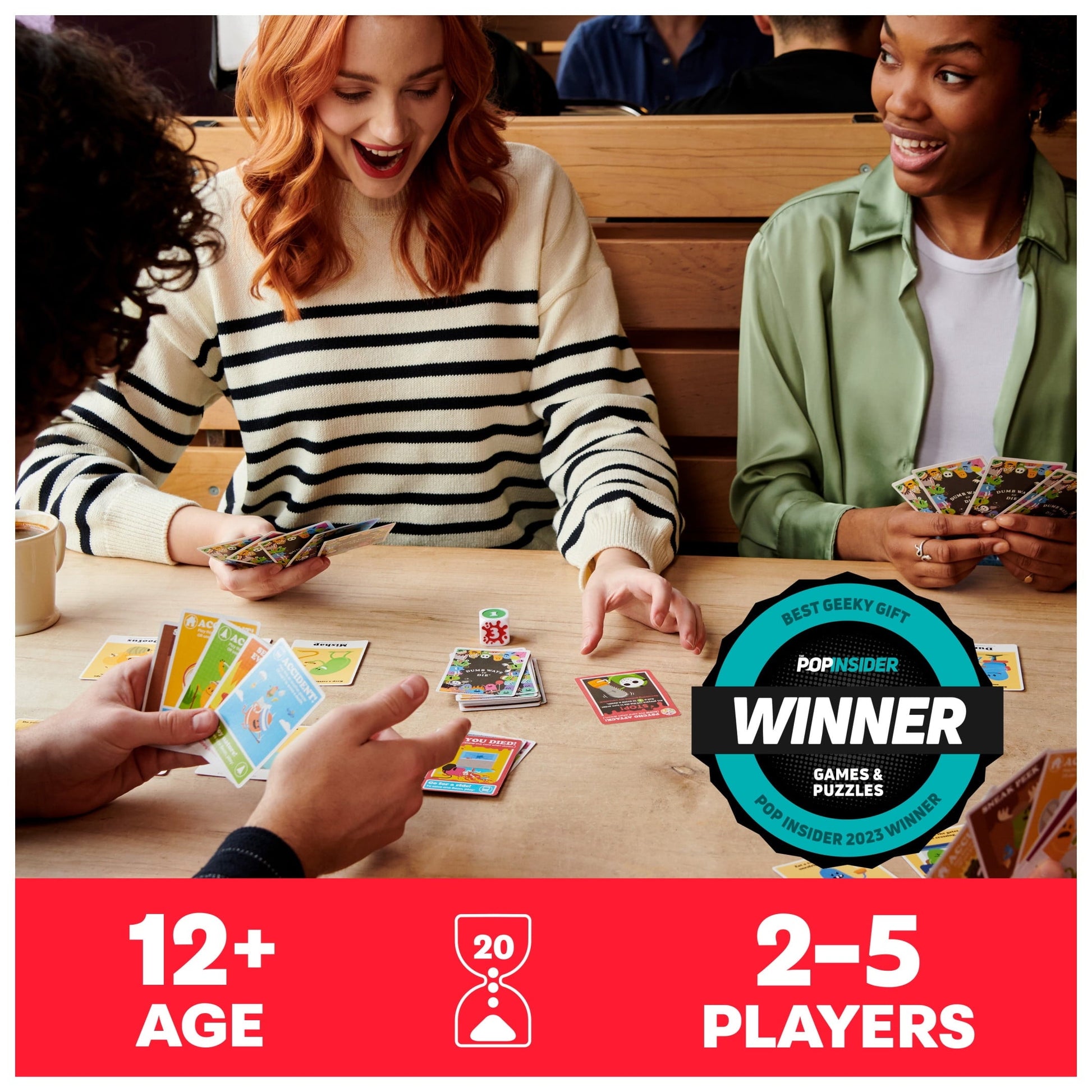 Dumb Ways to Die Card Game Based on the Viral Video for Ages 12+