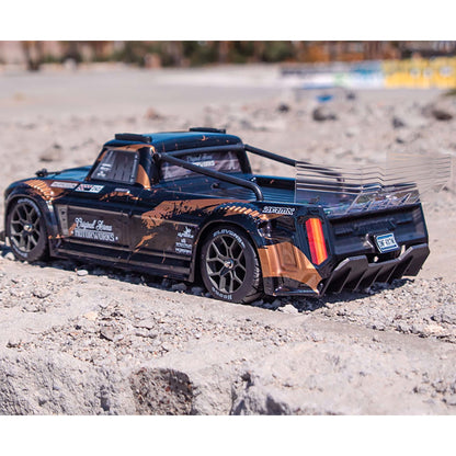 ARRMA RC Truck 1/8 INFRACTION 4X4 3S BLX 4 Wheel Drive All-Road Street Bash Resto-Mod Truck RTR Batteries and Charger Not Included Gold ARA4315V3T1 Trucks Electric RTR Other