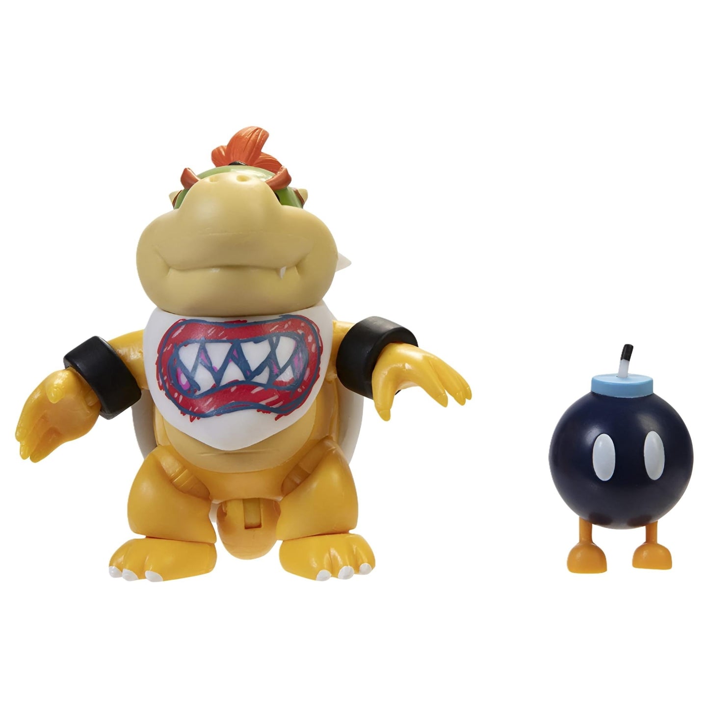 Super Mario Bowser Jr. Action Figure with Bob-Omb