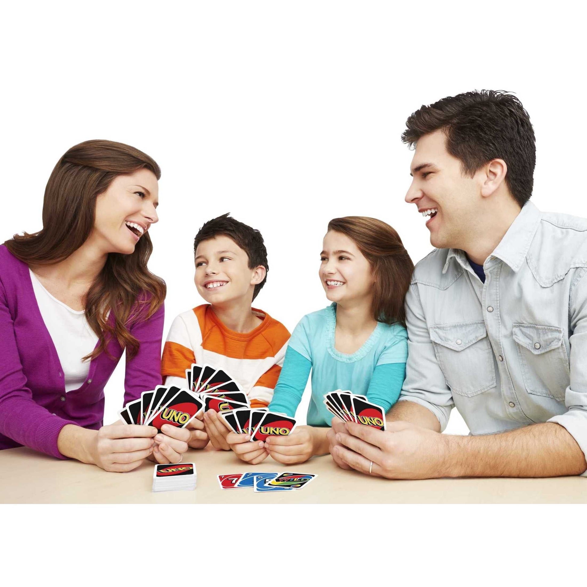 UNO Card Game for Kids, Adults & Family Game Night, Original UNO Game of Matching Colors & Numbers