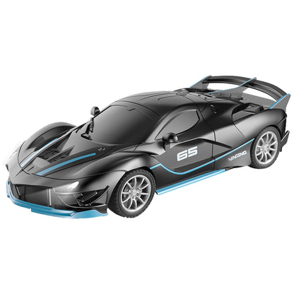 Chmadoxn Remote Control Car 2.4Ghz Rechargeable High Speed 1/18 RC Cars Toys for Boys Girls Vehicle Racing Remote Control Car with Headlight Christmas Birthday Gifts for Kids