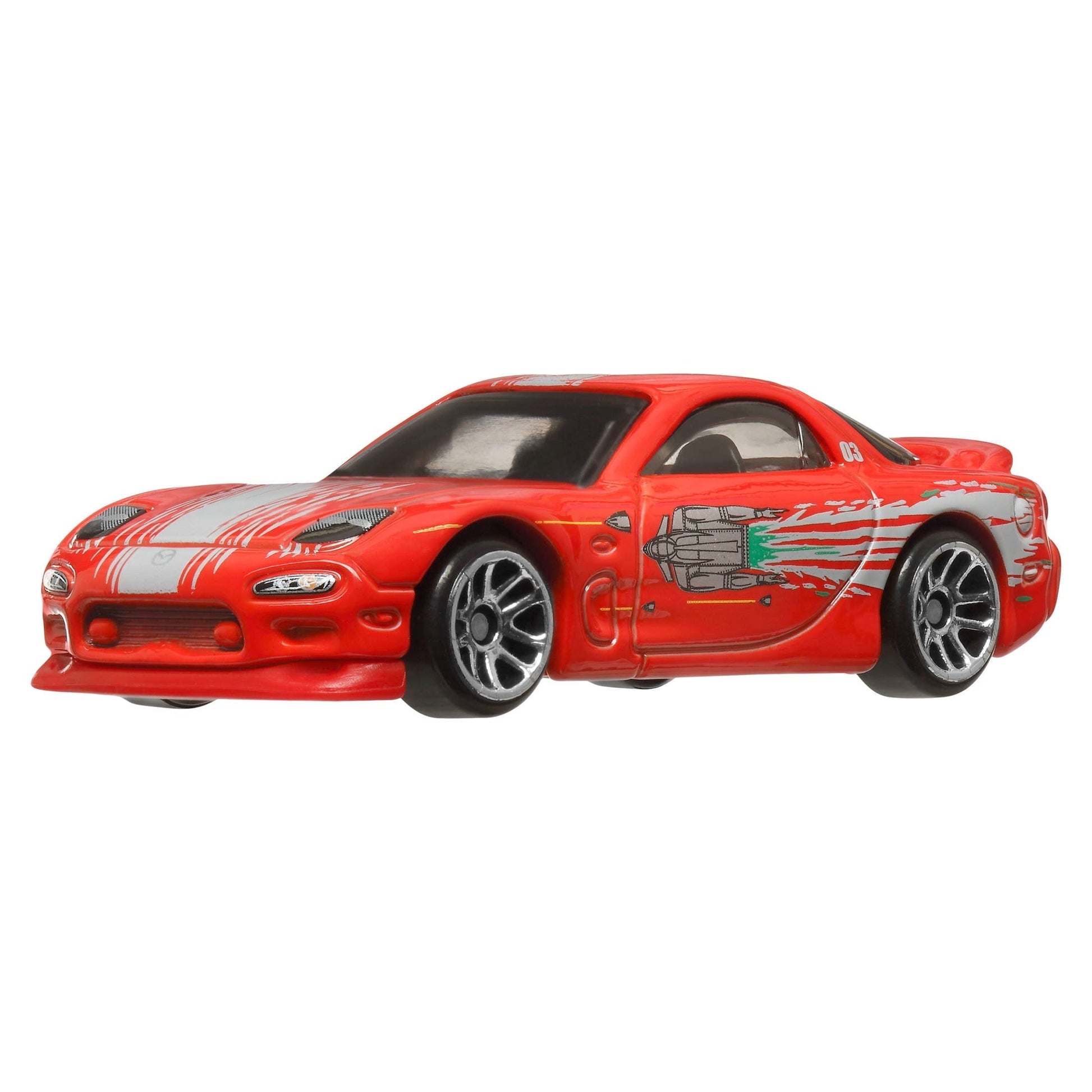 Hot Wheels Fast & Furious 1:64 Scale Die-Cast Toy Cars, Set of 10