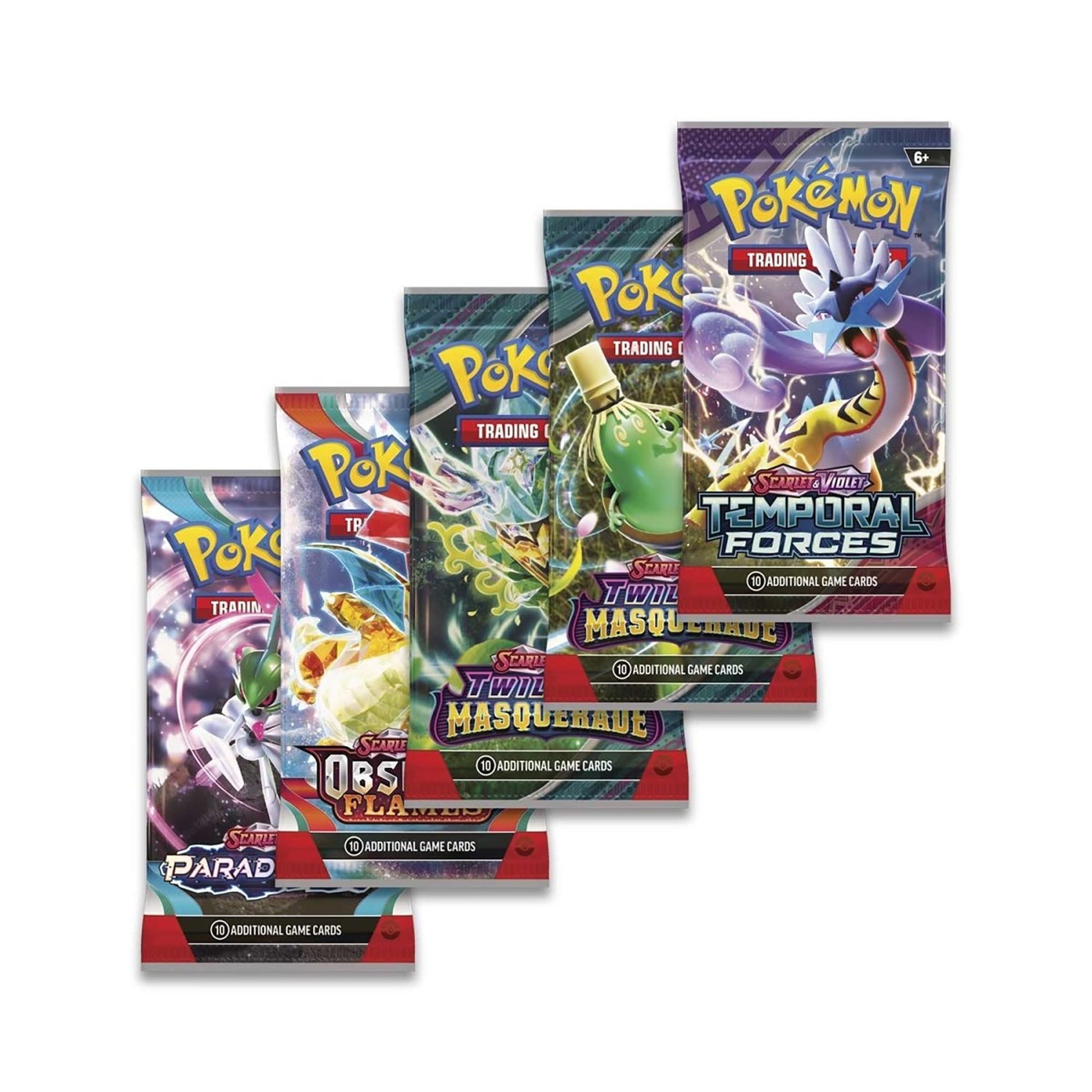 Pokemon Trading Card Games Paradox Destinies Iron Crown ex Tin