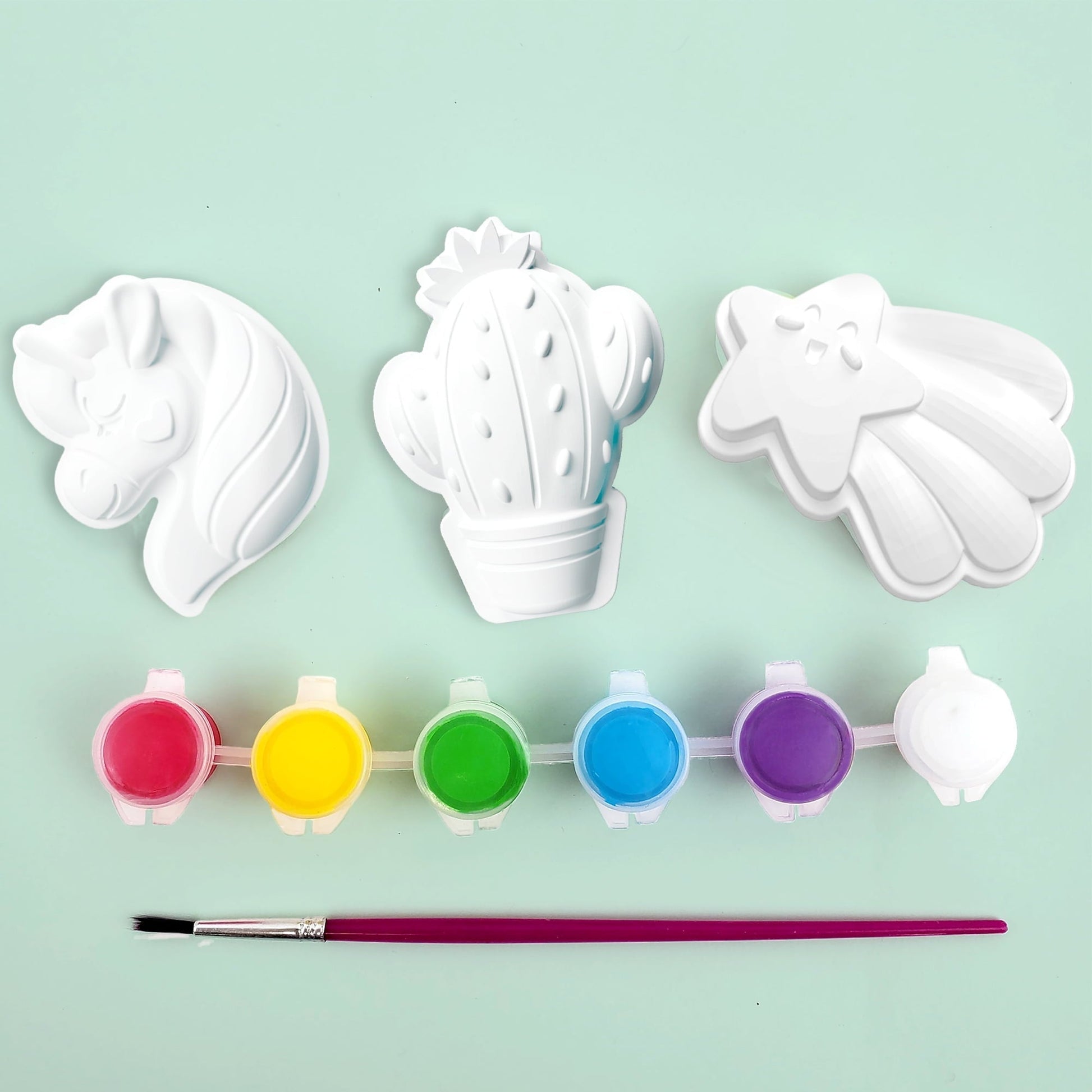 Hello Hobby Paint Your Own Magnet Friends, Child Craft Kit
