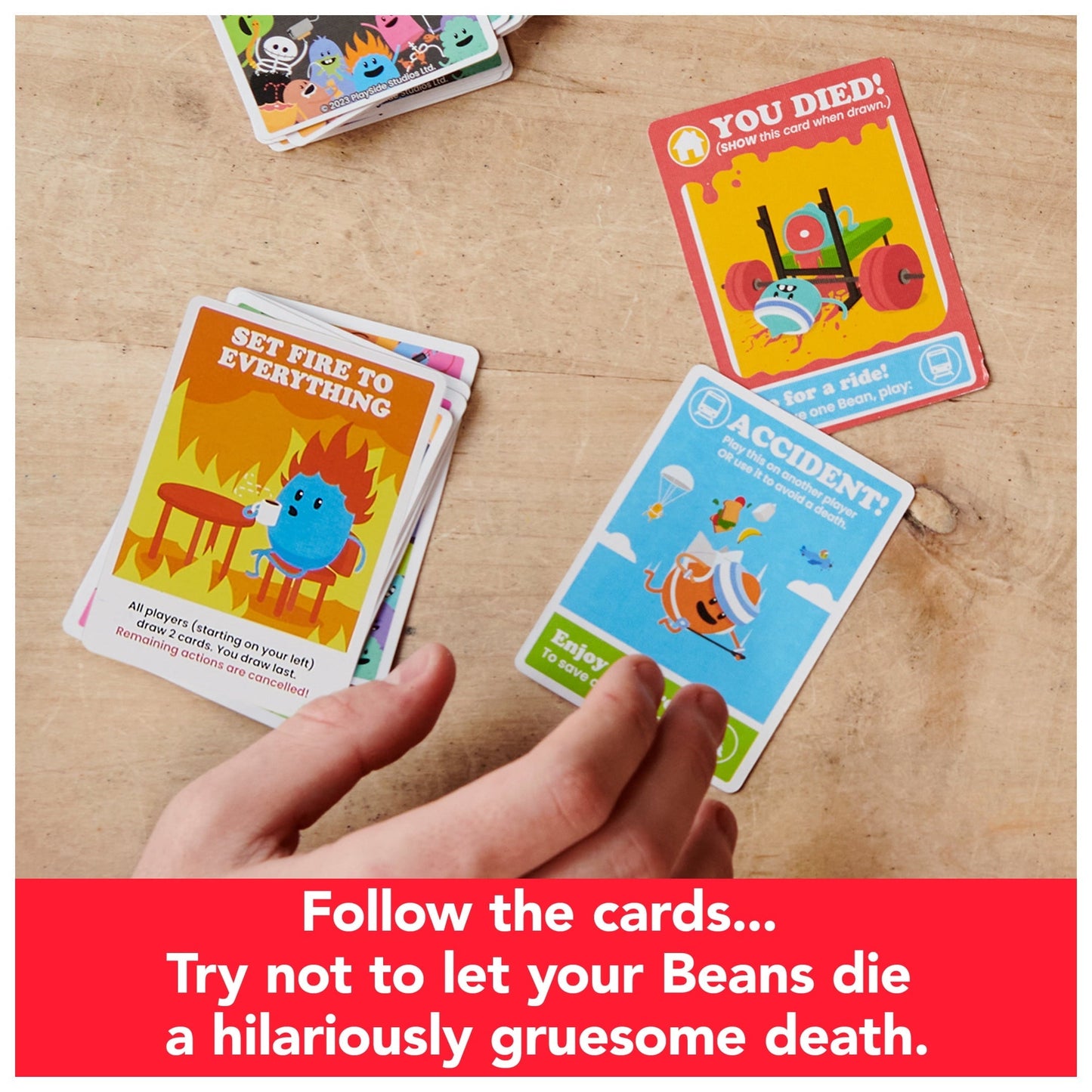 Dumb Ways to Die Card Game Based on the Viral Video for Ages 12+