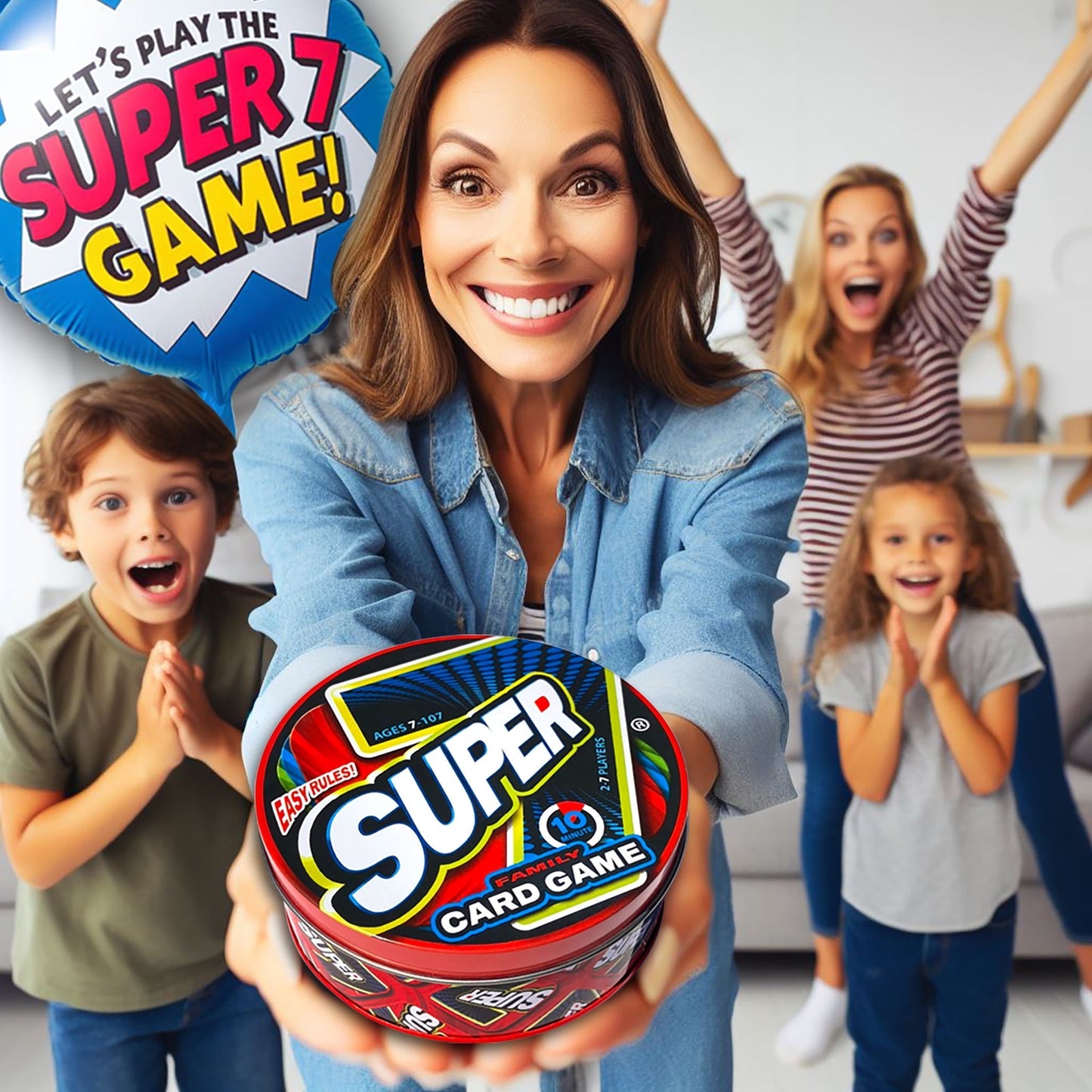 Super 7 Family Card Game