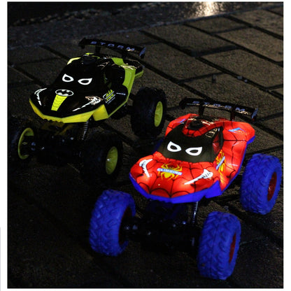 HNH 1:16 Monster Trucks Remote Control Car, 4WD Spider RC Car for Kids, RC Vehicle with Two Battery