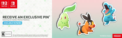 Pokemon Legends: Z-A, Nintendo Switch 2 Exclusive Mystery Pin