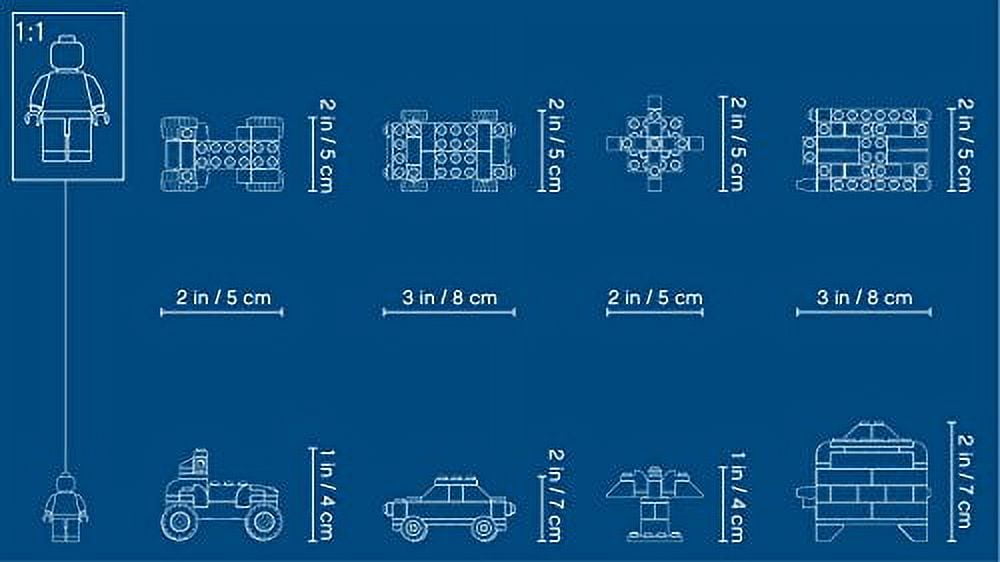 LEGO Medium Creative Brick Box 10696 Building Set (484 Pieces)