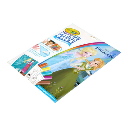 Crayola Color Wonder Mess Free Frozen 2 Coloring Set, 18 Pgs, Stocking Stuffers for Toddlers, Frozen Holiday Gift, Ages 3+
