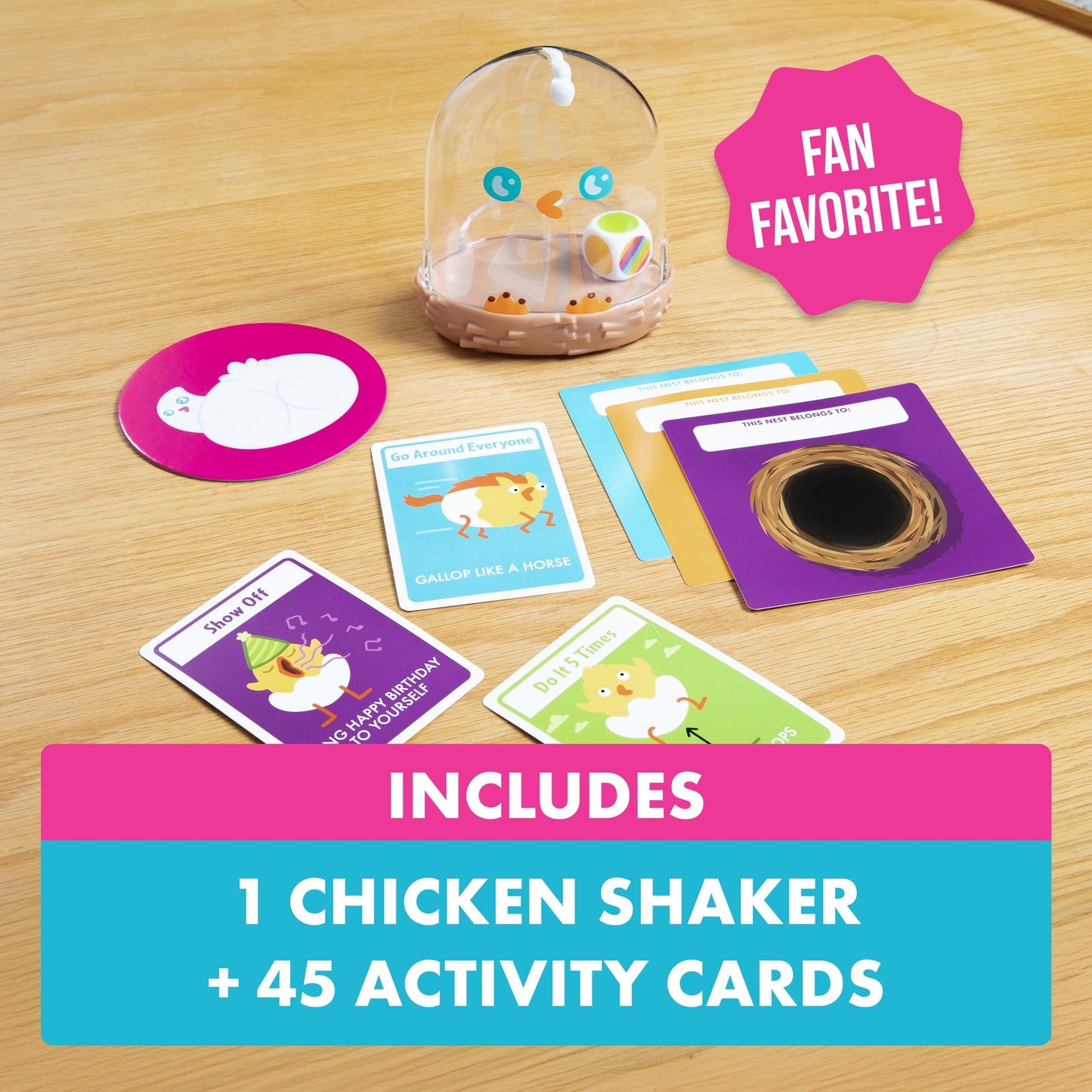 Exploding Kittens Hurry Up Chicken Butt 2-6 Players - Ages 4+ - 2 Minutes to Play - Hot Potato Style Card Game -Creative Kids Game, Perfect for Family Night Fun