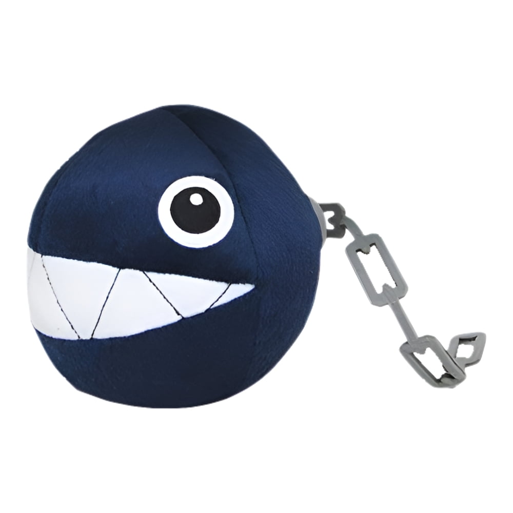 Little Buddy Super Mario Bros. Chain Chomp 6" Plush, Little Buddy, Gifts