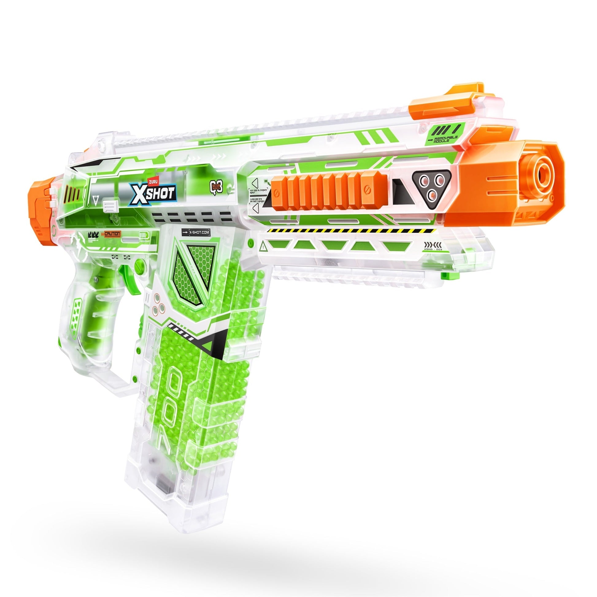 XSHOT Hyper Gel Glow Nightmare Blaster (10,000 Pellets) Outdoor Glow Blaster by ZURU for Ages 14+