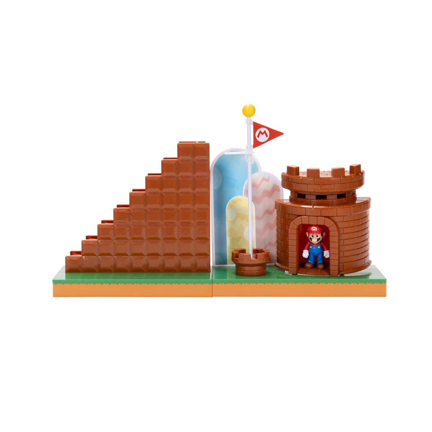 Nintendo Super Course Complete Playset Includes 2.5 inch Mario Action Figure