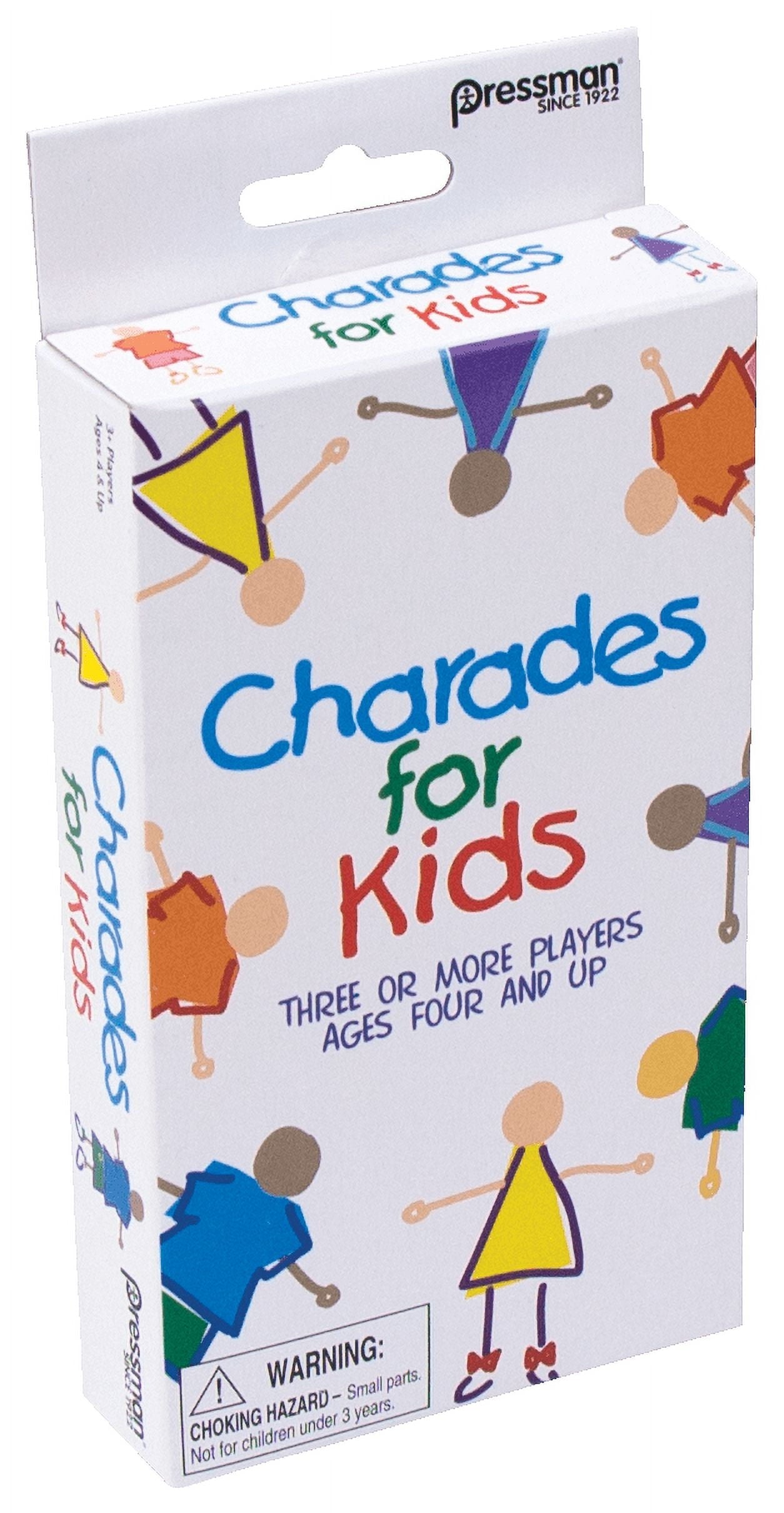 Pressman Charades for Kids: the Classic Game of Charades- Now Designed Especially for Kids