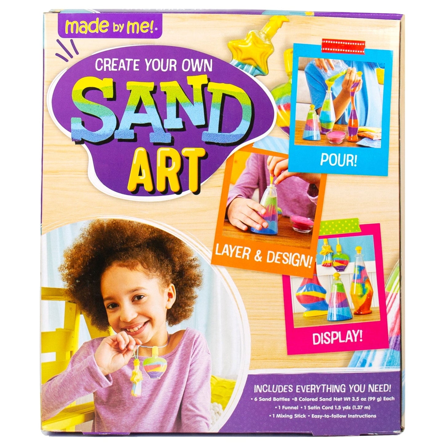 Made By Me Create Your Own Sand Art, Multicolor, 2.3 lbs