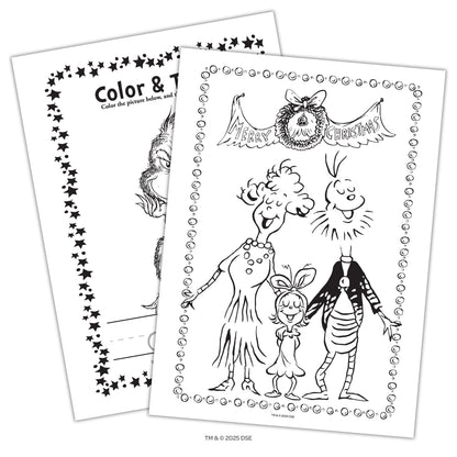 Dr. Seuss How The Grinch Stole Christmas Jumbo Coloring & Activity Book, 64-pages, by Bendon, Paperback