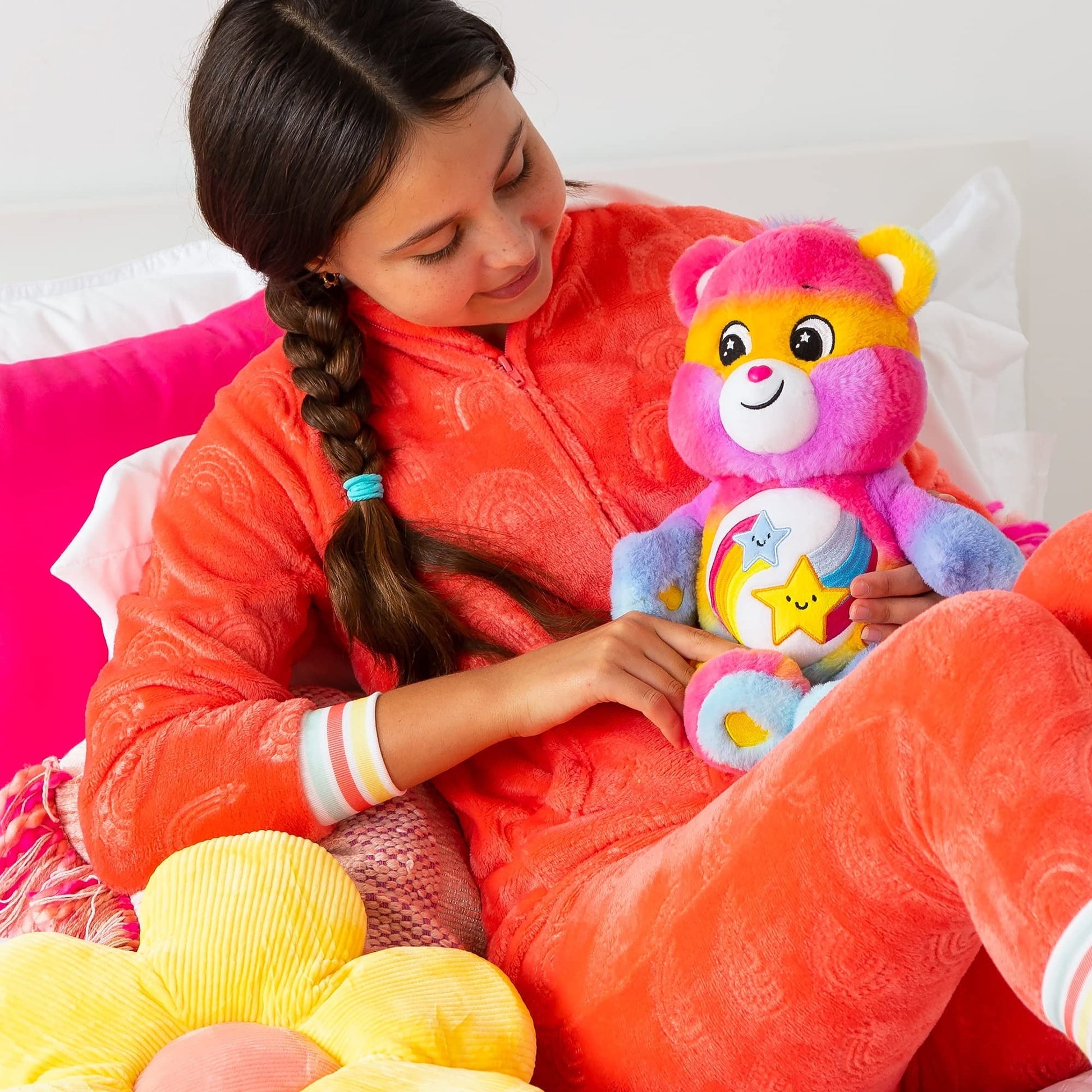 Care Bears 14" Plush - Dare to Care Bear