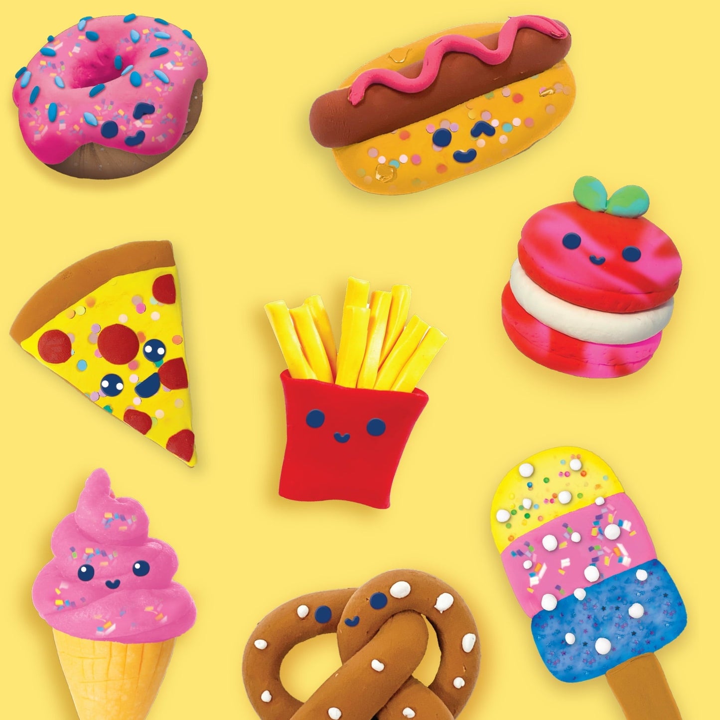 Mixy Squish Scented Mini Snack Shop, Air Dry Clay, Boys and Girl, Child, Ages 3+