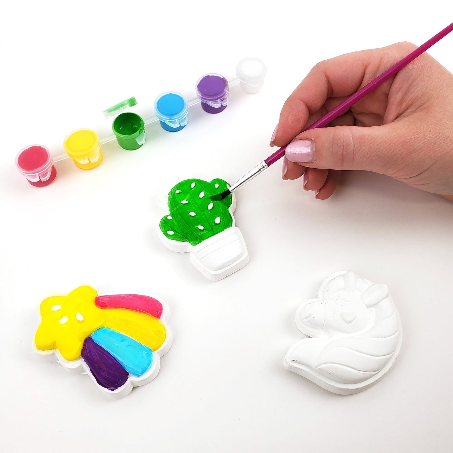 Hello Hobby Paint Your Own Magnet Friends, Child Craft Kit