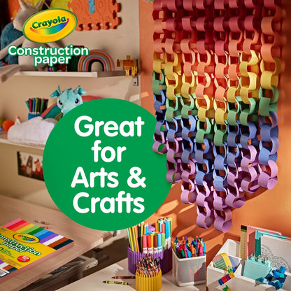 Crayola Construction Paper, 9in x 12in