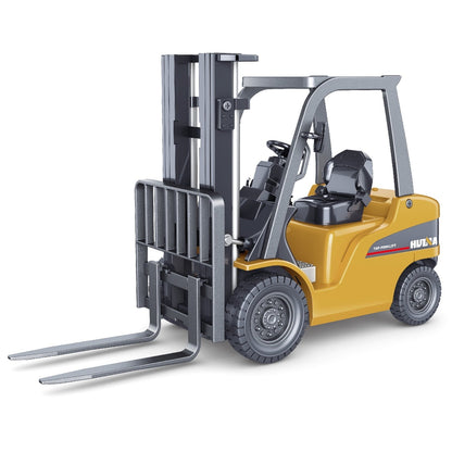 Die-cast Forklift Truck Toys, 1/50 Scale Metal Engineering Vehicle Fork Truck, High Detail Construction Vehicles Model Forklift Decoration Toy Gift for Kids