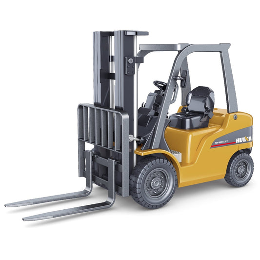 Die-cast Forklift Truck Toys, 1/50 Scale Metal Engineering Vehicle Fork Truck, High Detail Construction Vehicles Model Forklift Decoration Toy Gift for Kids