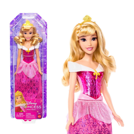 Disney Princess Aurora 11 inch Fashion Doll with Blonde Hair, Purple Eyes & Tiara Accessory