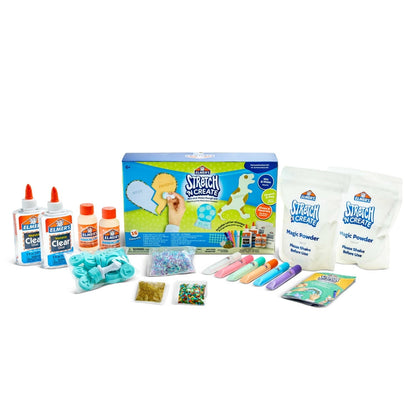 Elmer’s Stretch 'N Create Dough Kit, 3 Ways to Play, Personalization Kit, 16 Piece Kit