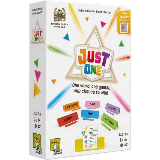 Just One Refresh Family Party Game for Ages 8+, from Amosee