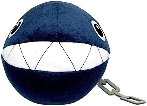 Little Buddy Super Mario Bros. Chain Chomp 6" Plush, Little Buddy, Gifts