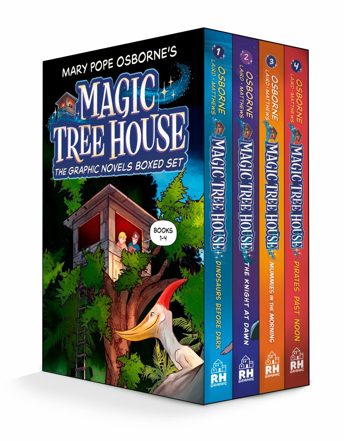 Magic Tree House Graphic Novel Starter Set: (a Graphic Novel Boxed Set) (Paperback)