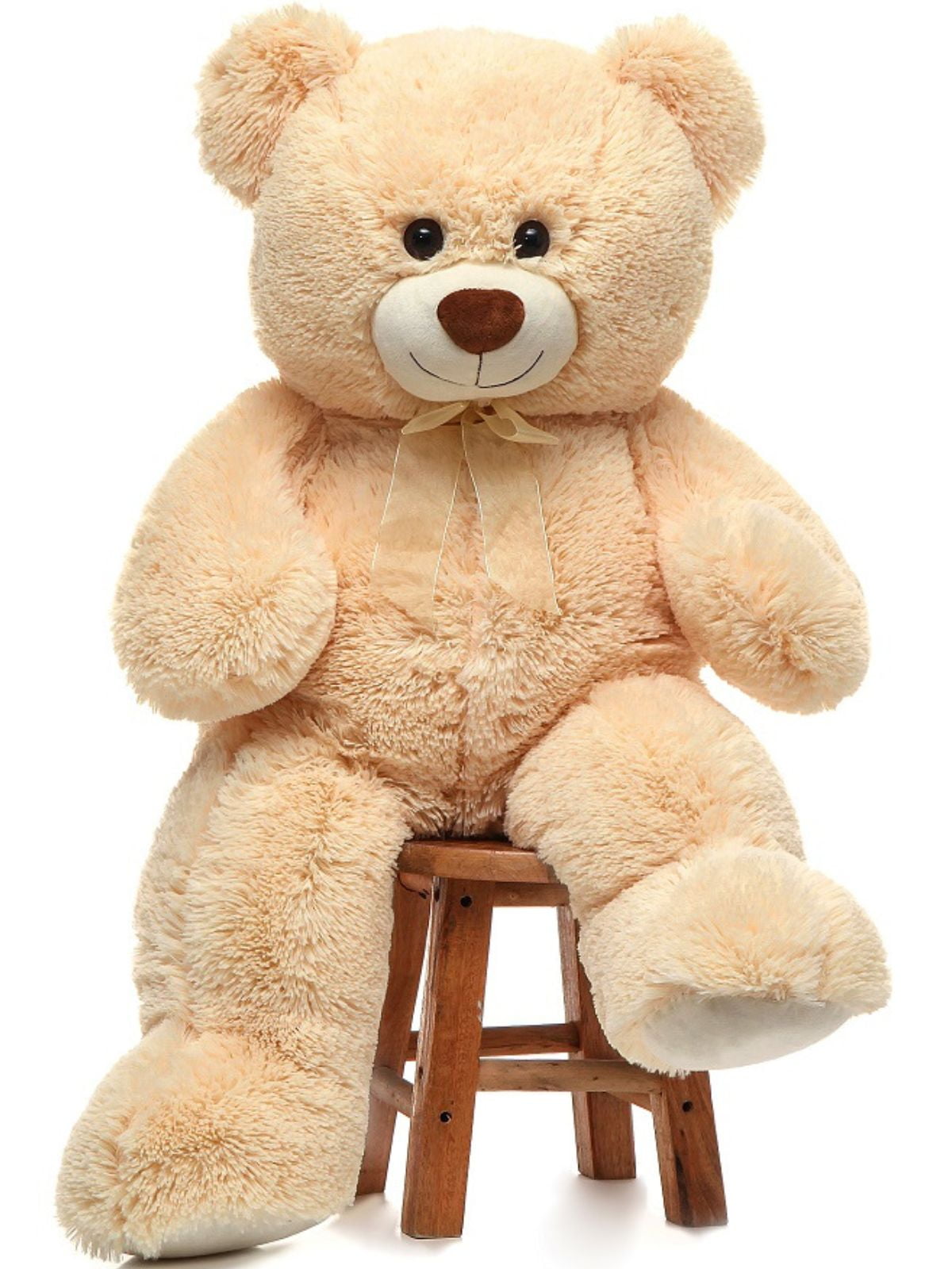 MorisMos Giant Teddy Bear 35.4" Giant Stuffed Animal Big Bear Plush Toy