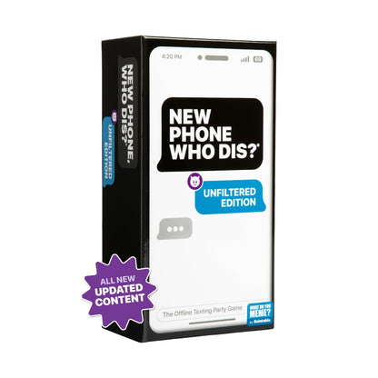 New Phone, Who Dis? The Offline Text Message Party Game, by What Do You Meme? A Great Stocking Stuffer