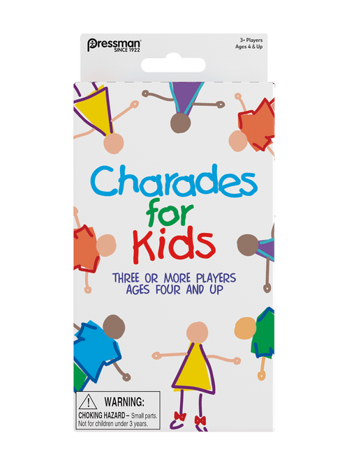 Pressman Charades for Kids: the Classic Game of Charades- Now Designed Especially for Kids