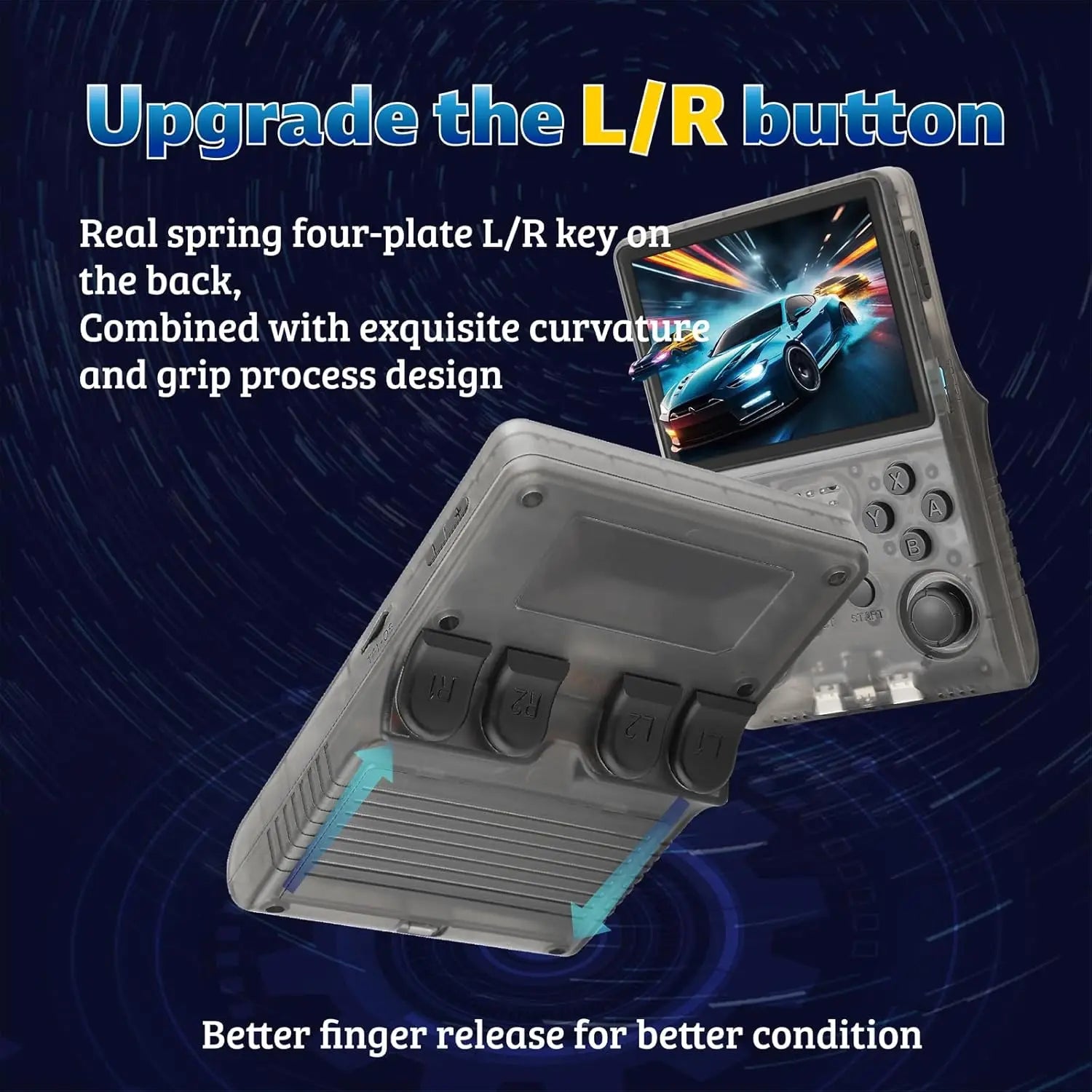 R40S Pro Handheld Retro Gaming Console
