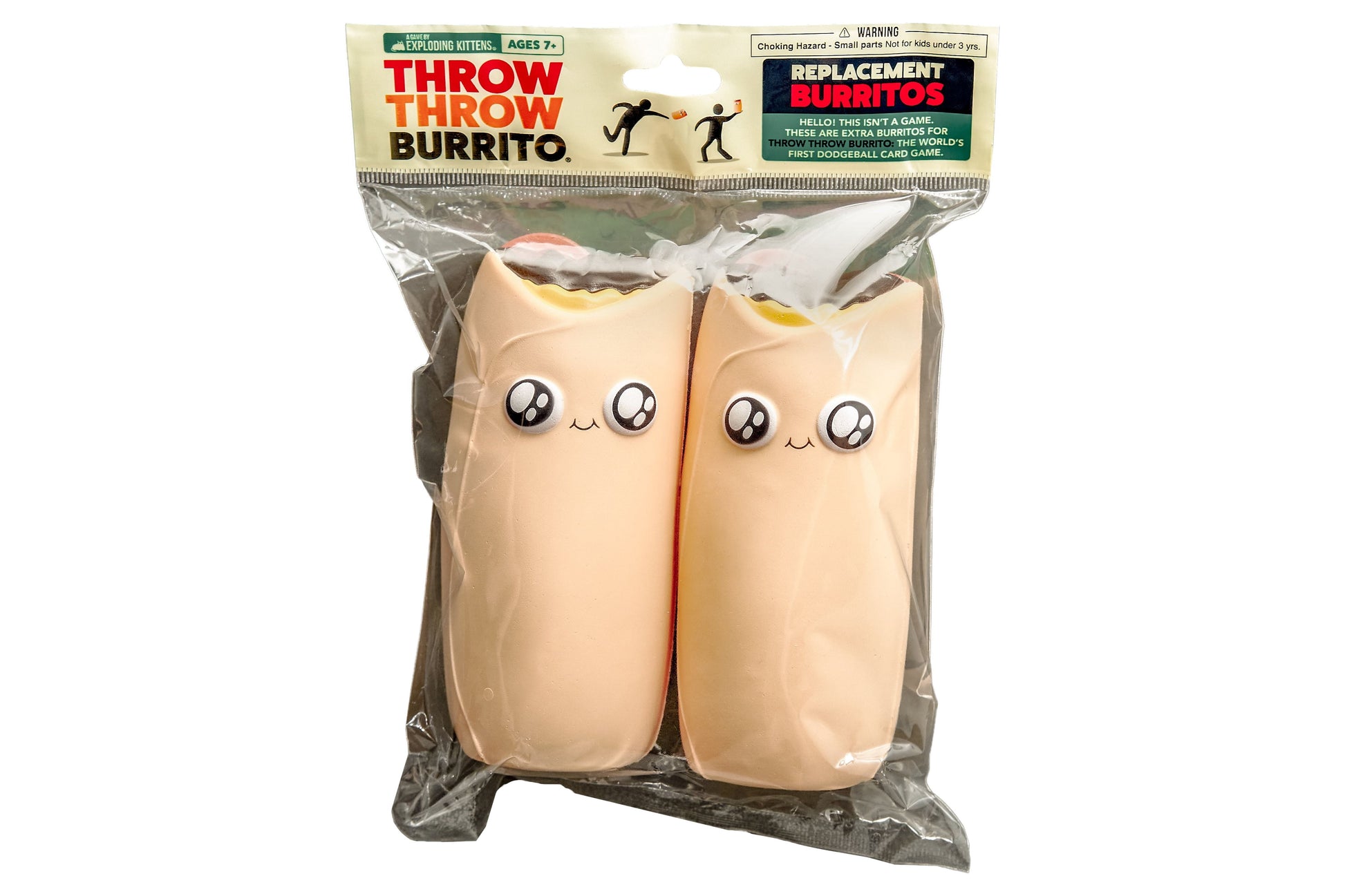 Throw Throw Burrito Official Replacement Burritos Party Game from Exploding Kittens