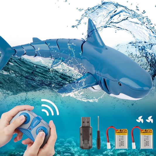 UUGEE Remote Control Shark Toys, 2.4G Mini RC Boat Toy for Boys Girls, Swimming Pool Toys RC Shark Christmas Birthday Gifts for Kids Age 6+
