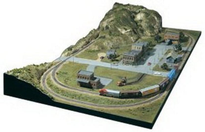 Woodland Scenics Mountain Valley Scenery Kit, HO Scale Model Train Set, 24+ Pieces