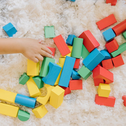 Melissa & Doug 100 Wood Blocks